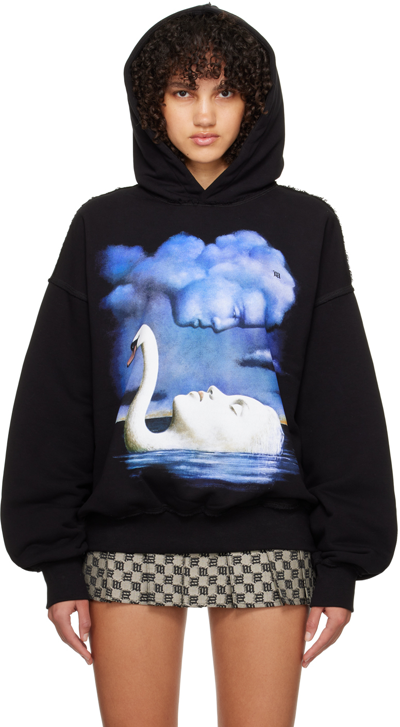 Misbhv Black 'la Donna Del Lago' Hoodie