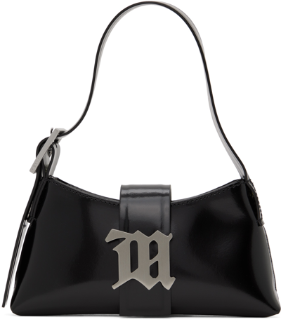 Misbhv Black Leather Mini Bag