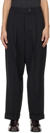 CORDERA BLACK TAILORING TROUSERS