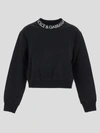 Dolce & Gabbana Logo-print Cotton-blend Sweatshirt In Black