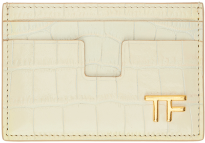 Tom Ford Card Holder In White