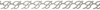 Blumarine Silver Logo Chain Belt In N0996 Nikel Free Tel