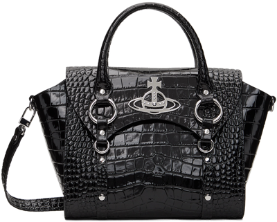 Vivienne Westwood Black Betty Medium Bag In N401 Black