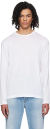 SUNSPEL WHITE CLASSIC LONG SLEEVE T-SHIRT