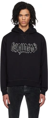 DSQUARED2 BLACK GOTHIC COOL FIT HOODIE