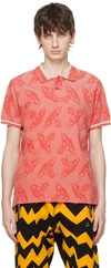 VIVIENNE WESTWOOD RED CLASSIC POLO