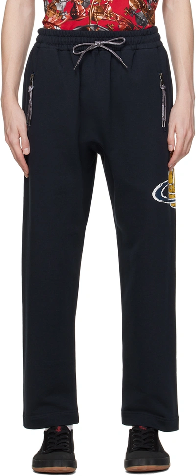 Vivienne Westwood Time Machine Football Trousers In Black