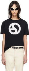 Acne Studios Everest Logogram T-shirt In Black