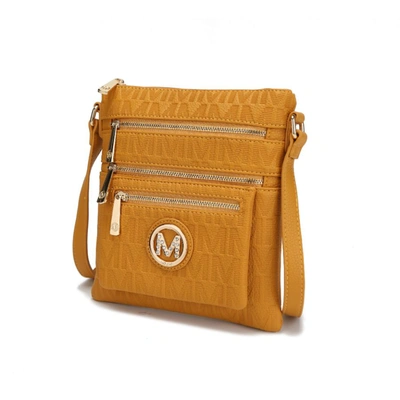 Mkf Collection By Mia K Jessy M Signature Crossbody Bag In Orange