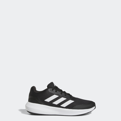 Adidas Originals Adidas Little Kids' Runfalcon 3 Running Shoes In Black/white/black