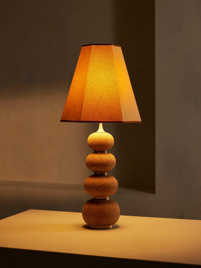 Soho Home Naomi Table Lamp In Orange