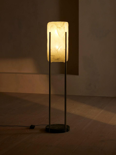 Soho Home Lea Floor Lamp In Brown