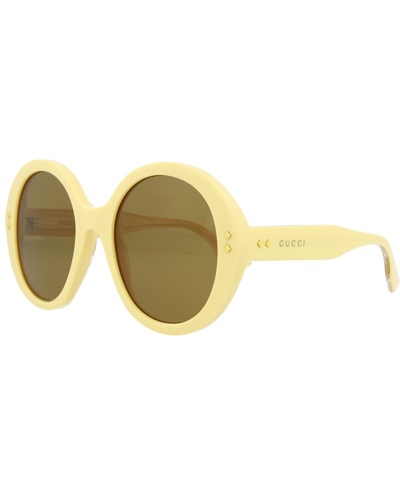 Gucci 54mm Round Sunglasses In Multi