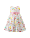 Rachel Riley Girl's Ice Cream Dress In Multi