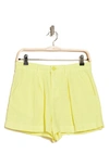 L AGENCE L'AGENCE ZAHARI LINEN SHORTS