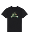 Givenchy Men's Slim Fit T-shirt In Cotton With Dragon Print In Black