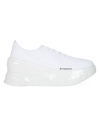GIVENCHY WOMEN'S MARSHMALLOW WEDGE trainers IN RUBBER AND KNIT