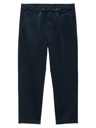 Rag & Bone Pleated Cotton-blend Chino Trousers In Salute