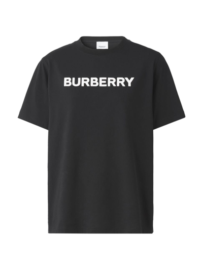 Burberry Women's Margot Logo T-shirt In Black