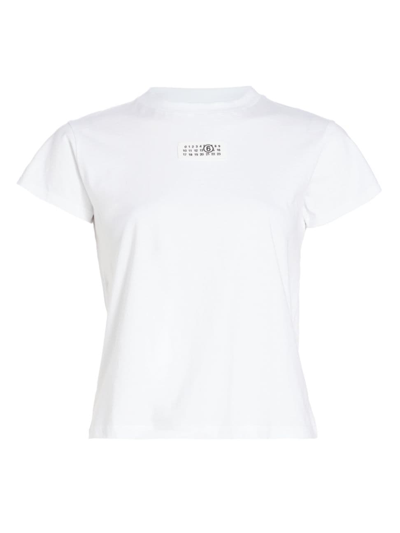Mm6 Maison Margiela T-shirt  Damen Farbe Weiss In White