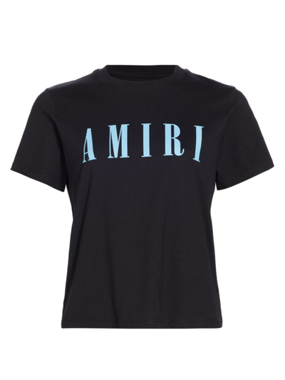 Amiri Women's Core Logo Slim-fit T-shirt In Black