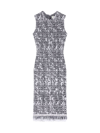 GIVENCHY WOMEN'S DRESS IN 4G TWEED WITH CHAIN DETAIL
