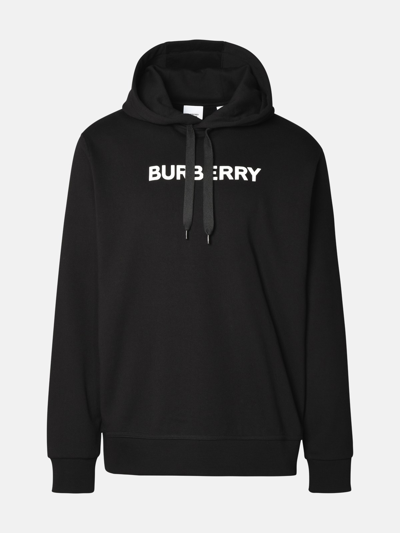 Burberry Felpa Capp.ansdell In Black
