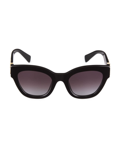 Miu Miu Women's 51mm Butterfly Sunglasses In Brown