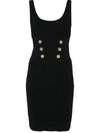 Pinko Love Birds-embroidered Midi Dress In Black