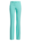 Michael Kors Women's Haylee Flare Trousers In Seafoam