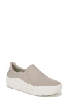Dr. Scholl's Time Slip-on Sneaker In Oyster Grey Fabric