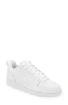 Nike Kids' Court Borough Low Top Sneaker In White/ White