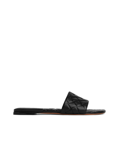 BOTTEGA VENETA INTRECCIO PATTERN AMY FLAT MULE