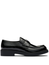 PRADA PATENT LEATHER LOAFERS