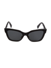Miu Miu Women's 56mm Square Sunglasses In Black Dark Grey