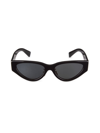 Miu Miu Women's 54mm Cat-eye Sunglasses In Black Dark Grey