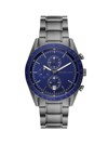 Michael Kors Oversized Accelerator Gunmetal Watch In Grey