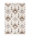 Safavieh Moroccan Tassel Shag Area Rug In Ivory