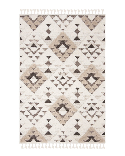 Safavieh Moroccan Tassel Shag Area Rug In Ivory