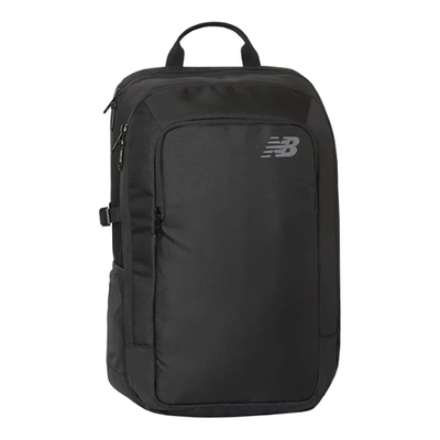 New Balance Unisex Logo Backpack In Black