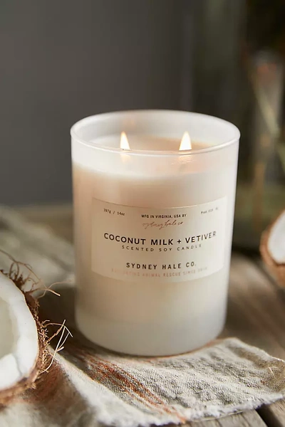 Terrain Sydney Hale Candle, Coconut Milk + Vetiver In Neutral
