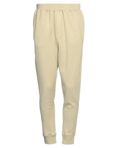 Dsquared2 Man Pants Sage Green Size M Cotton, Elastane