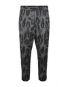 STELLA MCCARTNEY STELLA MCCARTNEY LEOPARD PRINT PIET TROUSERS MAN PANTS MULTICOLORED SIZE 38 WOOL