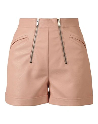 Stella Mccartney Kallie Shorts Woman Shorts & Bermuda Shorts Pink Size 8-10 Polyester, Viscose