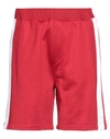 Dsquared2 Man Shorts & Bermuda Shorts Brick Red Size S Cotton, Polyester, Elastane