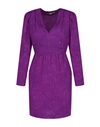 Stella Mccartney Jaycee Silk Dress In Purple