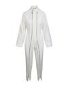 Stella Mccartney Alma All-in-one Linen-blend Jumpsuit In White