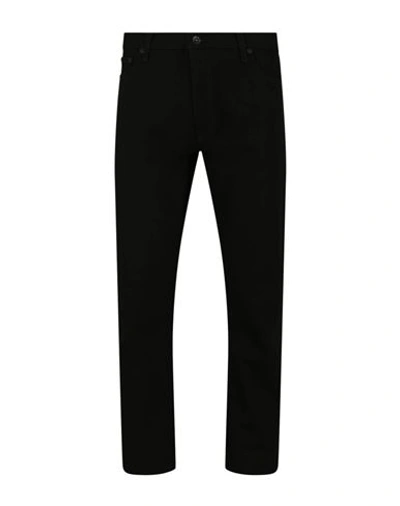 Off-white Diag Tab Slim Jeans Man Denim Pants Black Size 37 Cotton
