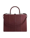 Rodo Woman Handbag Burgundy Size - Leather In Red