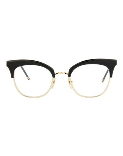 Thom Browne Cat Eye-frame Acetate Optical Frames Woman Eyeglass Frame Gold Size 51 Acetate